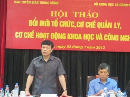 Hội thảo phát triển nguồn nhân lực trình độ cao cho khoa học công nghệ - ảnh 1